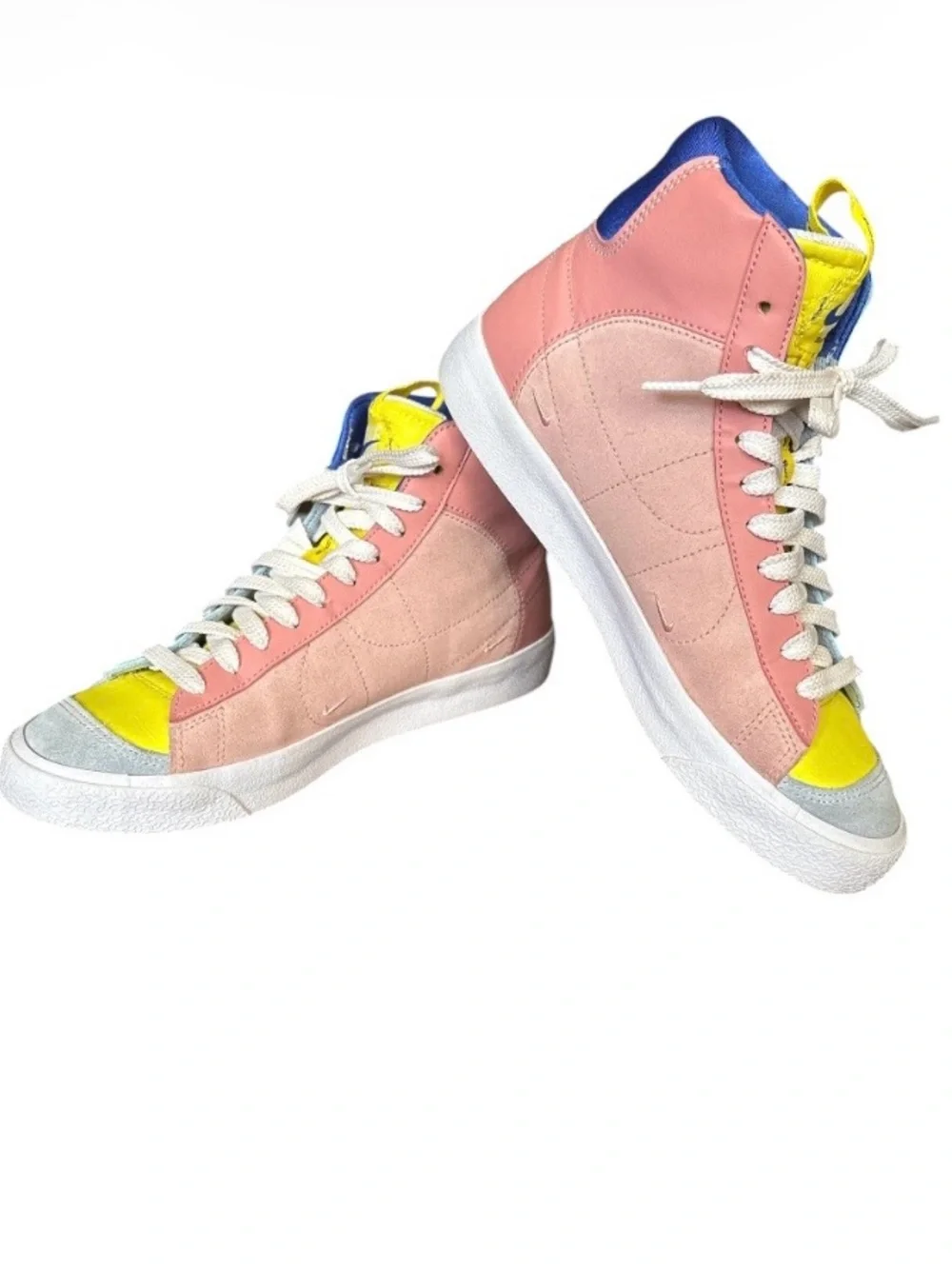 Nike mismatched pastel color blazer mid ‘77 youth size 6/women’s size 7.5